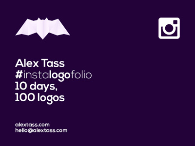 #instalogofolio 10 days, 100 logos