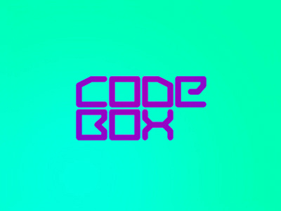 Codebox logo design box codebox coding consulting infrastructure logo logo design software technology typography web mobile dev development web mobile programming wordmark