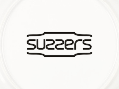 Suzzers ceramics logo design ceramics custom type dishes glasses hidden message kitchen logo logo design logotipo logotype plates word mark wordmark
