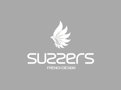Suzzers ceramics logo design bird ceramics dishes french design glasses kitchen logo logo design phoenix plates premium wings