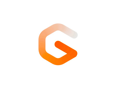 G paths / depth /  gravity / monogram / logo design symbol