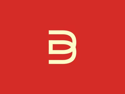 DB / D + B monogram / logo design symbol b bd bullet d db icon letter mark monogram logo logo design logo mark mark monogram
