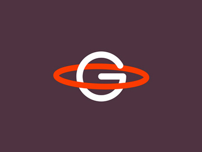 G for Gravity, monogram / logo design symbol