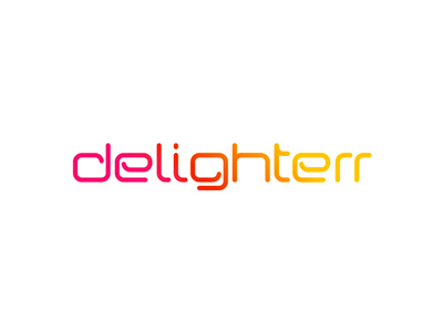 Delighterr word mark / logotype / logo design