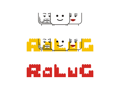 LEGO Users Group logo design afol community group interactive lego logo logo design lug tfol users