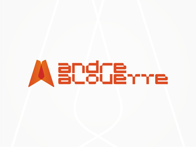 Andre Alouette dj and producer logo design a aa creative djing djs electronic events house letter mark monogram logo logotype minimal music parties rave tech house techno type typographic typography
