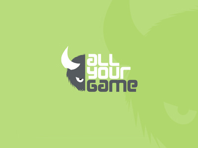 All Your Game logo design all your game brand branding character colorful community creative custom design gamers gaming green hardcore identity logo logo design logo designer logotype los angeles purple symbol type typographic typography us usa