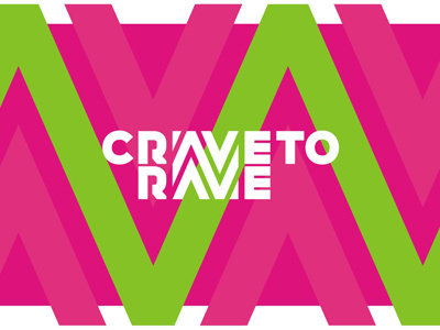 Crave To Rave logo design
