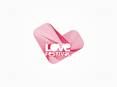 Love Festival logo design
