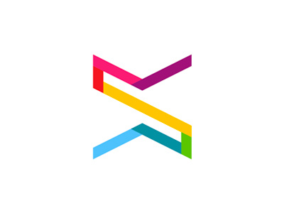 S, in-game digital advertising agency logo design symbol