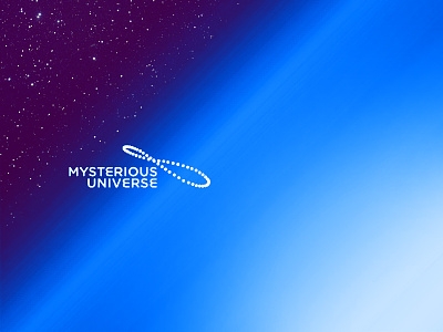 Mysterious Universe logo design astronomy colorful diagram dots logo logo design mysterious universe planet planets podcast radio revolution rotation solar analemma space sun