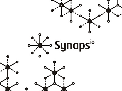Synaps.io logo design communication dandelion design interactions interactive intersections paths directions ipaas saas lines dots logo logo design synapse system connections web api integration software