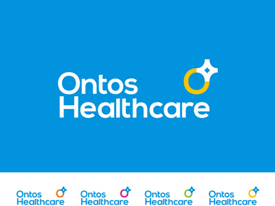 Ontos Healthcare logo design 0 consulting health care healthcare industry letter mark monogram logo logo design medical medical devices medical services o plus software technology