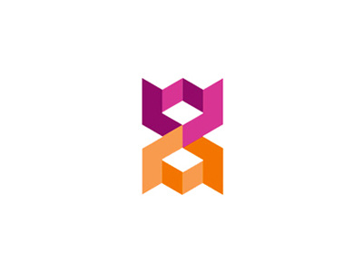 W + A, web + architecture, abstract monogram logo design symbol