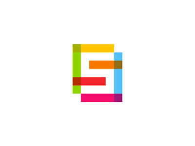 FS monogram, letter mark logo design symbol