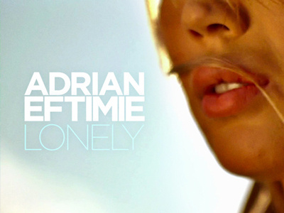Adrian Eftimie - Lonely cd cover design adrian eftimie artwork cd cd cover cd sleeve colorful cover creative electronic gina pistol graphic designer house logo designer music sexy sleeve