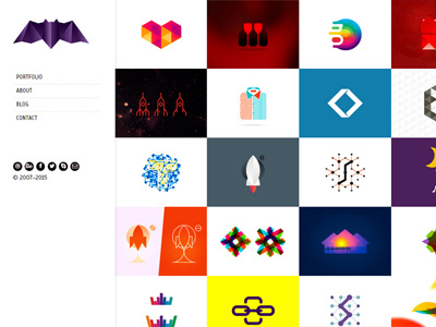 alextass.com new website, symbols, marks, icons portfolio