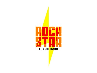RockStar consultancy logo design consultancy logo logo design management marketing rockstar rock star