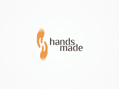 Hands made logo design wip brand branding colorful creative custom design h hand made hands identity letter mark monogram logo logo design logo designer logotype made negative space type typographic typography