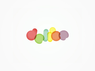 Delice pastry / cakes / candy / sweets shop logo design