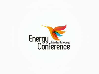 Trinidad & Tobago Energy Conference logo design alternative energy book brand branding colorful conference creative custom custom made design energy featured hummingbird identity logo logo design logo designer logotype los logos national symbol tobago trinidad type typographic typography