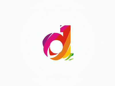 D - experimental monogram / symbol / logo design