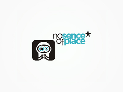 No Sence Of Place, records label, logo design aeronaut astronaut brand branding colorful cosmonaut cosmos creative custom custom made design identity logo logo design logo designer logotype place sence sense space spaceman type typographic typography universe