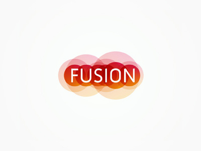 Fusion - design studio / advertising agency - logo design