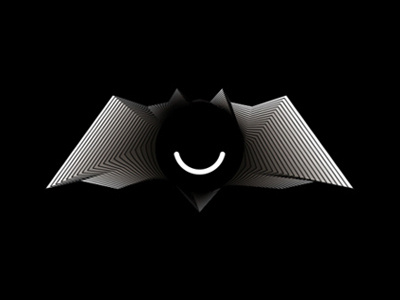 Baturday: Ello! bat batman ello inspiration inspiring logo logo design smile social network visual