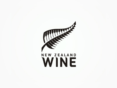 New Zealand Wine, experimental logo design wine new zealand dribbble playoff creative colorful logo design logo design logo designer logotype type typography typographic brand identity branding custom made custom bottles glasses negative space positive space negative positive