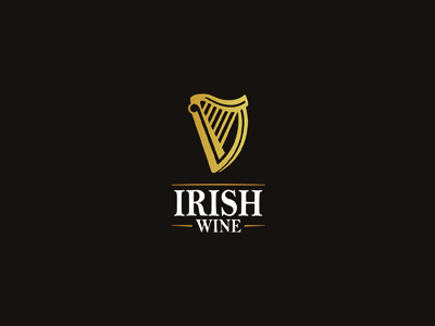 Irish 'Wine', experimental logo design