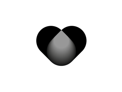 Black heart / petroleum / oil drop, logo design symbol black dark tear drip energy flat 2d geometric gas station geometric heart logo logo design oil drop petroleum vector icon mark symbol