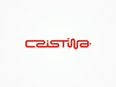 Cristina logo design