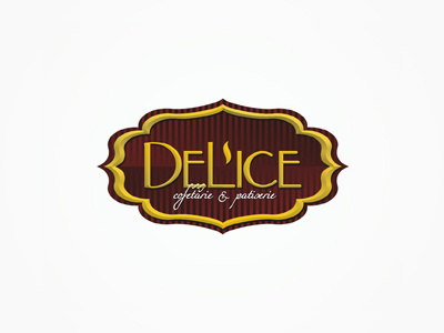 Delice sweets & pastry logo design brand branding cakes candy classic classy colorful creative custom custom made delice design identity logo logo design logo designer logotype pastry retro shop sweets type typographic typography