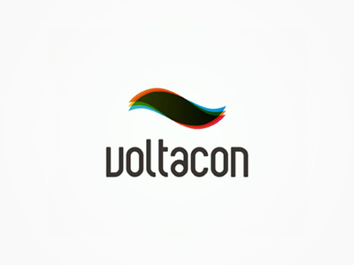 Voltacon alternative current company logo design