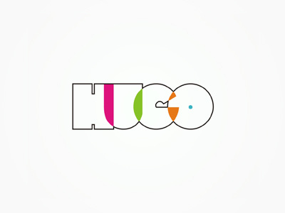 Hugo experimental / concept logo design