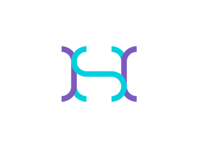 HS / SH monogram / logo design symbol cloud computing cloud hosting flat 2d geometric h hs letter mark monogram logo logo design s sh vector icon mark symbol