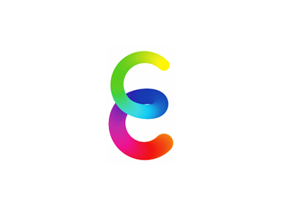 E letter mark, Energy and Events, logo design
