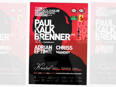 Paul Kalkbrenner poster design