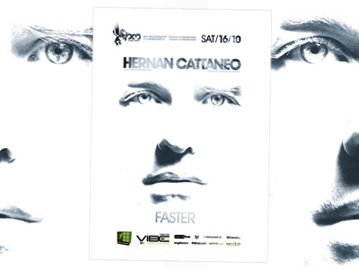 Hernan Cattaneo poster design