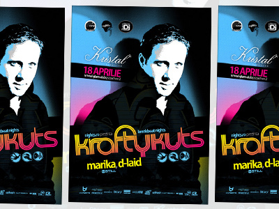 Kraftykuts poster design club club flyer club poster clubbing clubbing flyer clubbing poster design electronic music event event flyer event poster flyer flyer design house music party party flyer party poster poster poster design