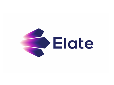 Elate, events, entertainment, logo design