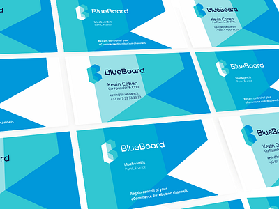Blueboard, logo design + business cards