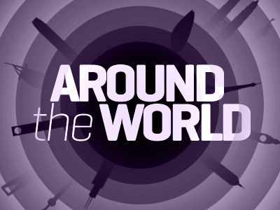 Around the world. Rebound? around the word capital capitals cities city globe playoff playoffs state town world