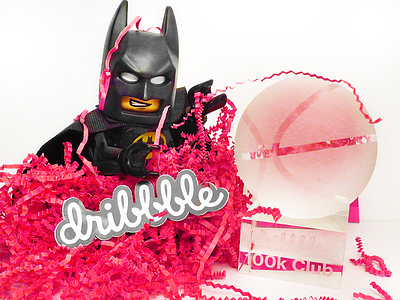 100k Club 100k club alex tass award ball baller batman dribbble lego likes logo designer throphy