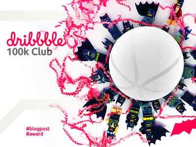 Paaaaaaaaaaaaaaaaaarty! :D 100k club alex tass award ball baller batman dribbble lego likes logo designer throphy