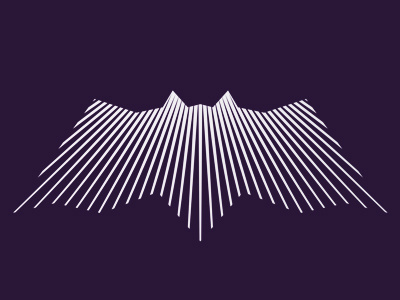 Alext Logo Design Symbol Linear Bat By Alex T Designer On Dribbble Alext Logo Design Symbol