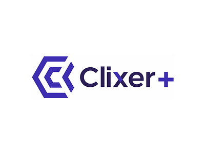 Clixer+, technology trends, logo design c customization solutions cyber security flat 2d geometric iot internet of things letter mark monogram logo design reliable innovation technology trends vector icon mark symbol young