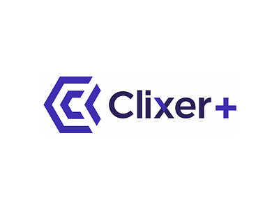 Clixer+, technology trends, logo design