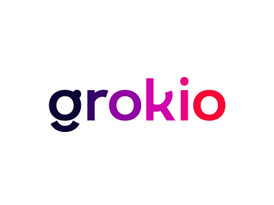 Grokio, logotype word mark for social network dating communities